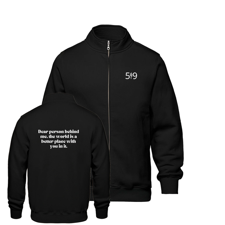 BETTER PLACE ZIP-UP SWEATER (UNISEX)