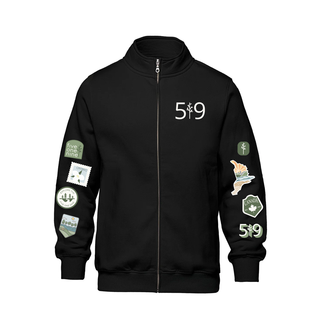 EXPLORE THE 519 ZIP-UP SWEATER (UNISEX)