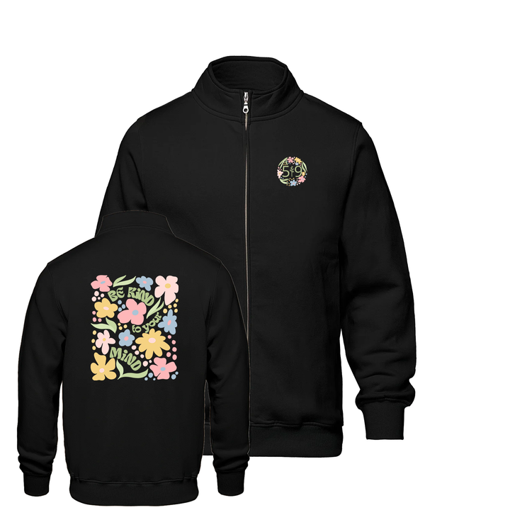 BE KIND TO YOUR MIND ZIP-UP SWEATER (UNISEX)