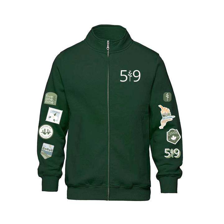 EXPLORE THE 519 ZIP-UP SWEATER (UNISEX)