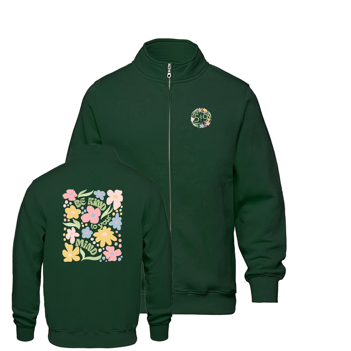 BE KIND TO YOUR MIND ZIP-UP SWEATER (UNISEX)