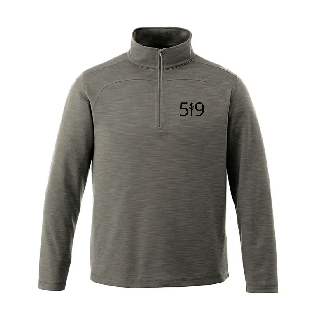 519 CLASSIC EMBROIDERED PREMIUM ATHLETIC 1/4 ZIP (MENS)