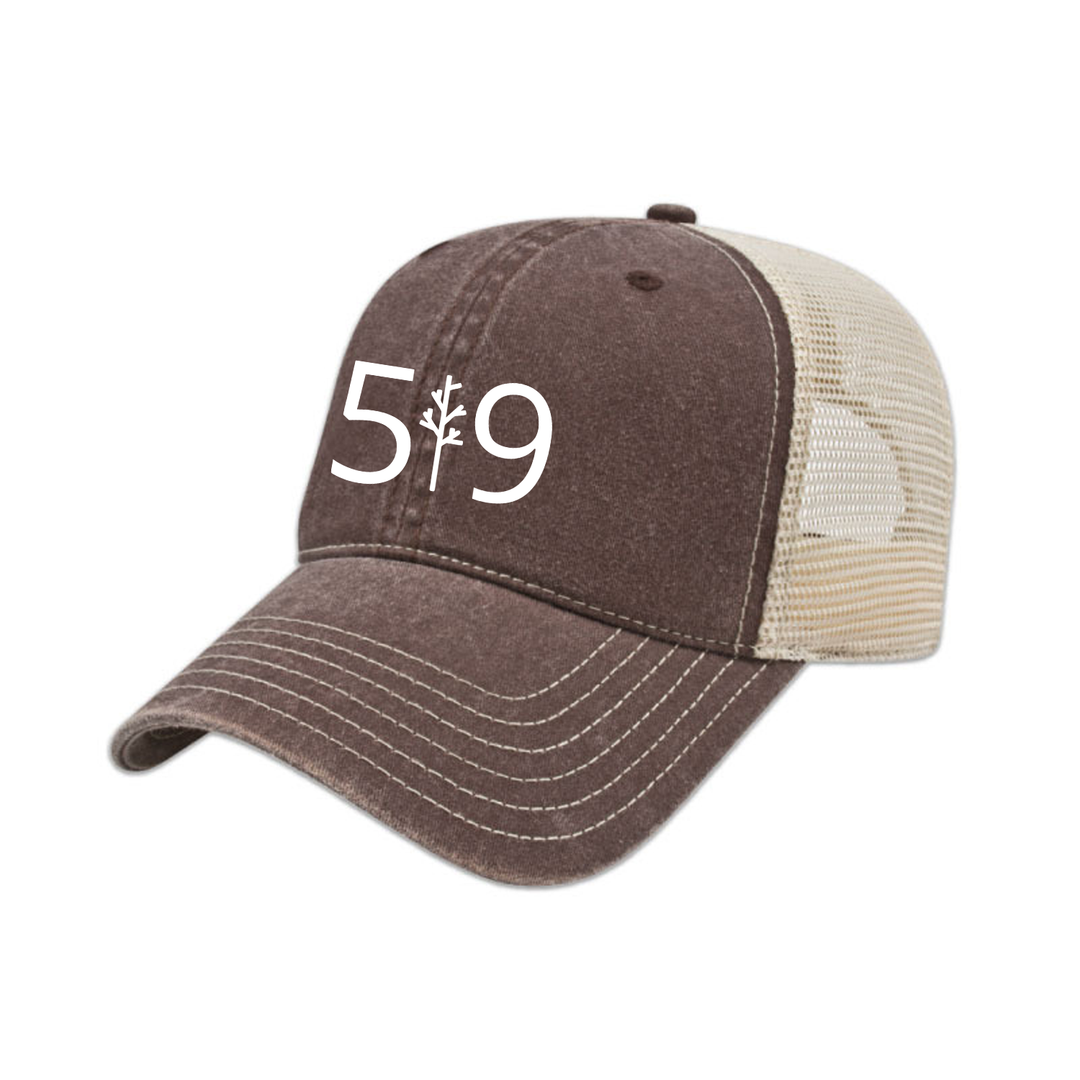 519 CLASSIC EMBROIDERED VINTAGE TRUCKER CAP