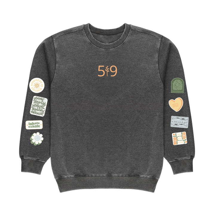 MINDFUL MOMENTS VINTAGE CREW (UNISEX)