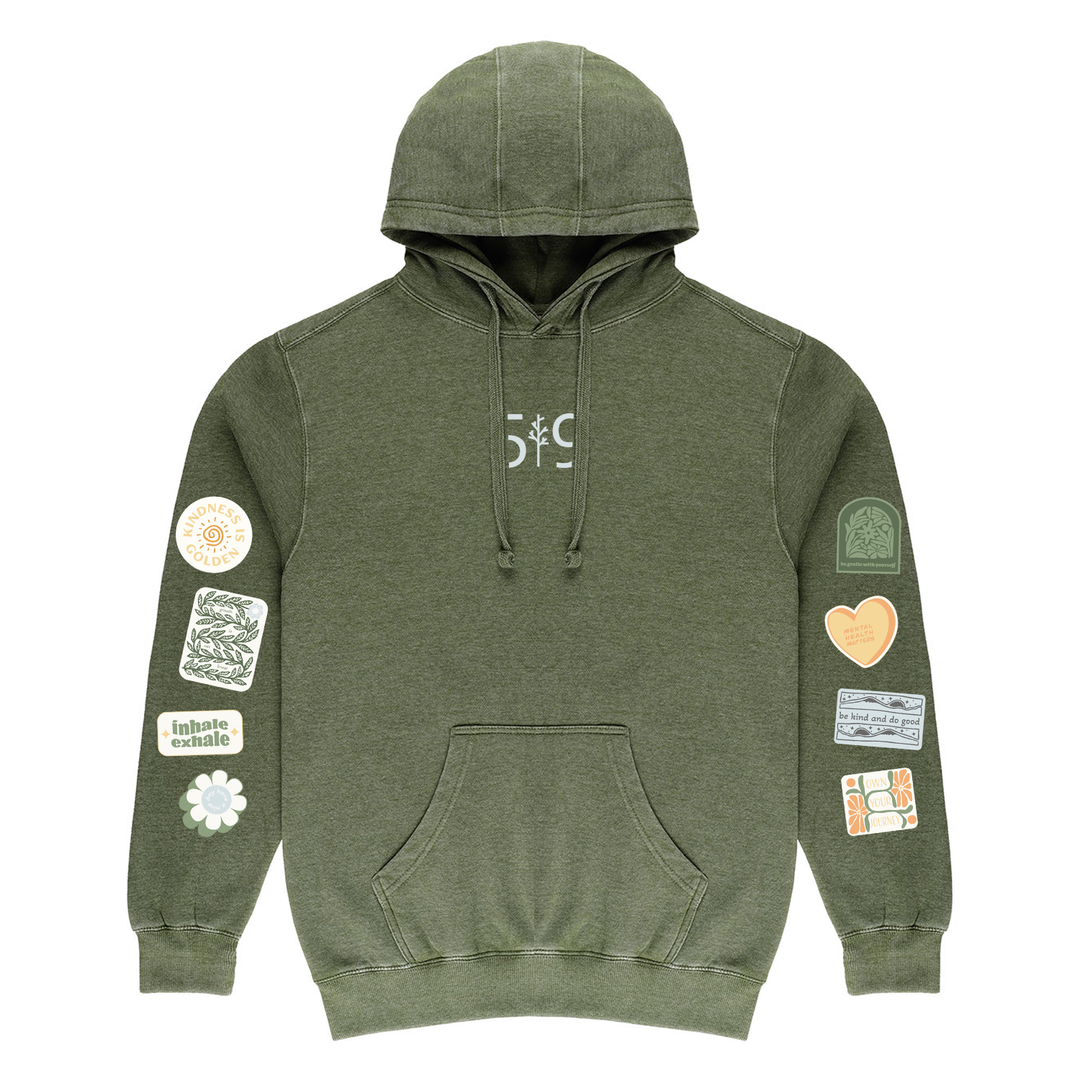 MINDFUL MOMENTS VINTAGE HOODIE (UNISEX)
