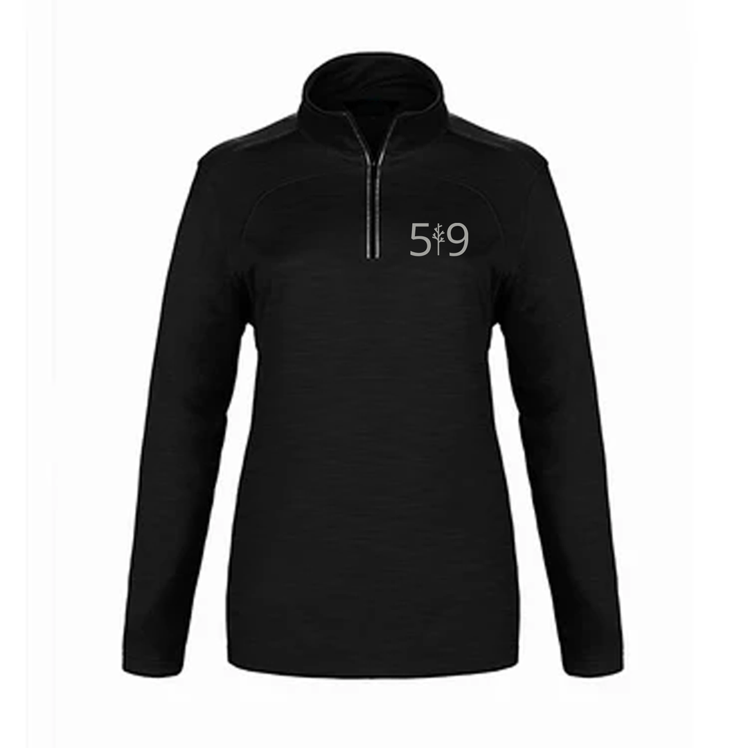 519 CLASSIC EMBROIDERED PREMIUM ATHLETIC 1/4 ZIP (WOMENS)