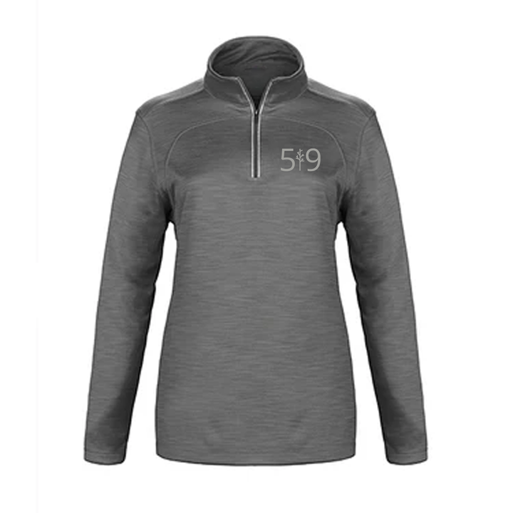 519 INCOGNITO EMBROIDERED PREMIUM ATHLETIC 1/4 ZIP (WOMENS)