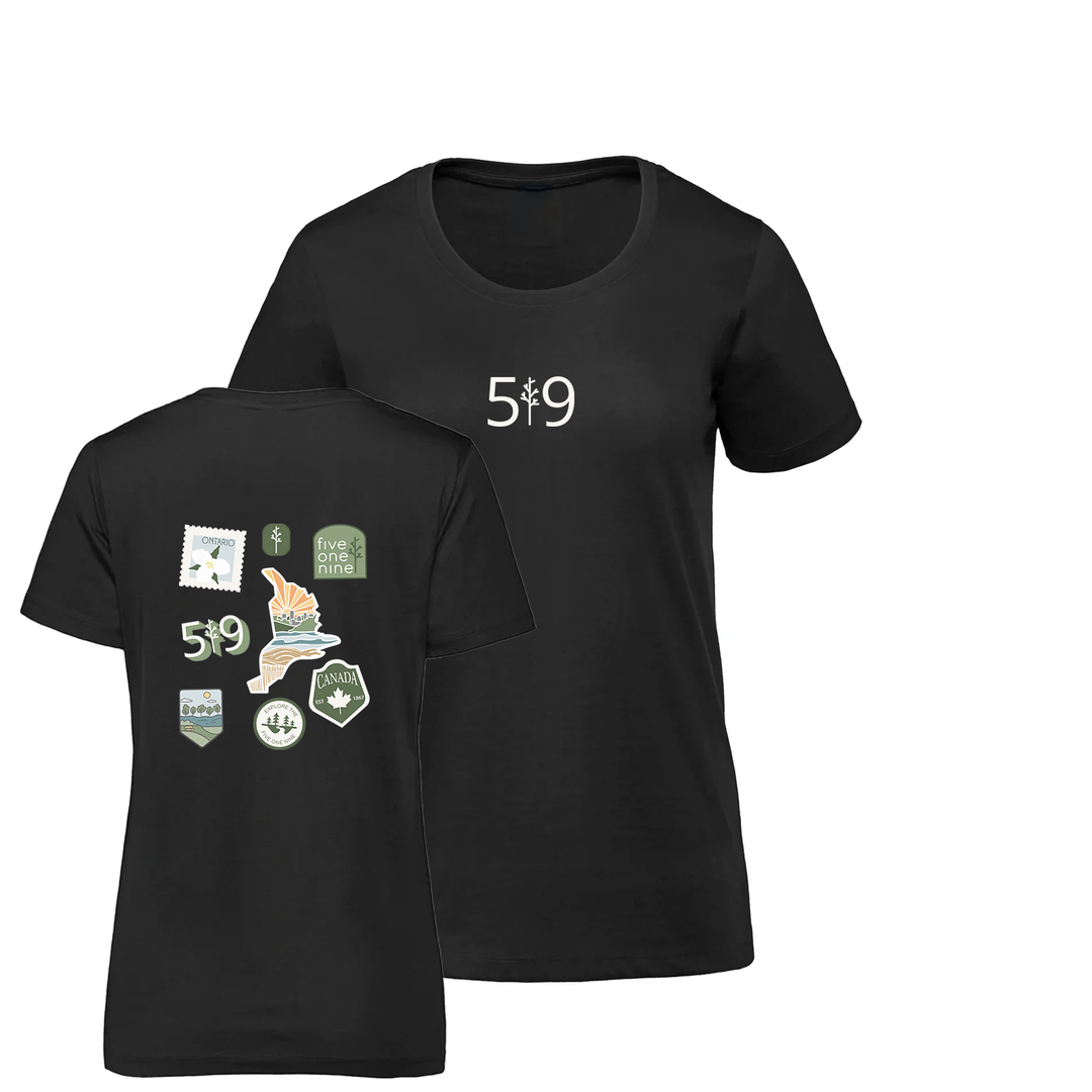 EXPLORE THE 519 PREMIUM TEE (WOMENS)