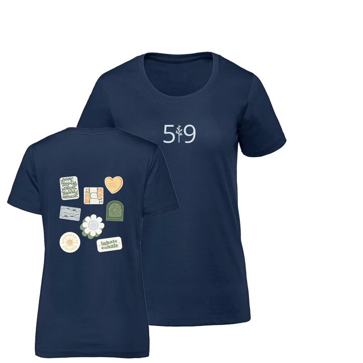 MINDFUL MOMENTS PREMIUM TEE (WOMENS)