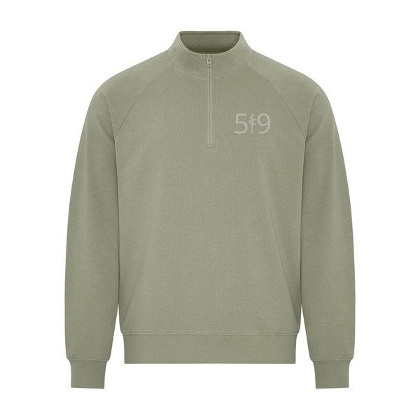519 CLASSIC EMBROIDERED STUDIO FRENCH TERRY 1/4 ZIP (UNISEX)