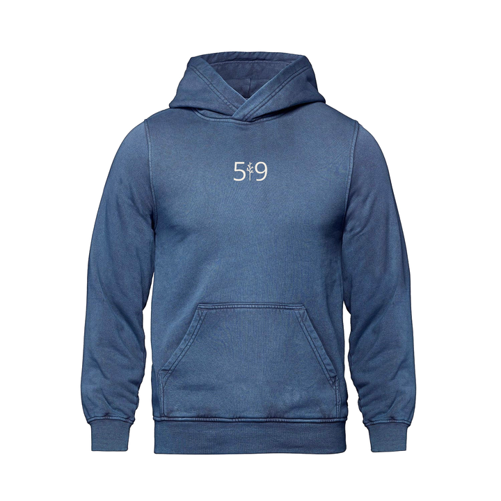 CLASSIC 519 EMBROIDERED RETRO HOODIE (UNISEX)