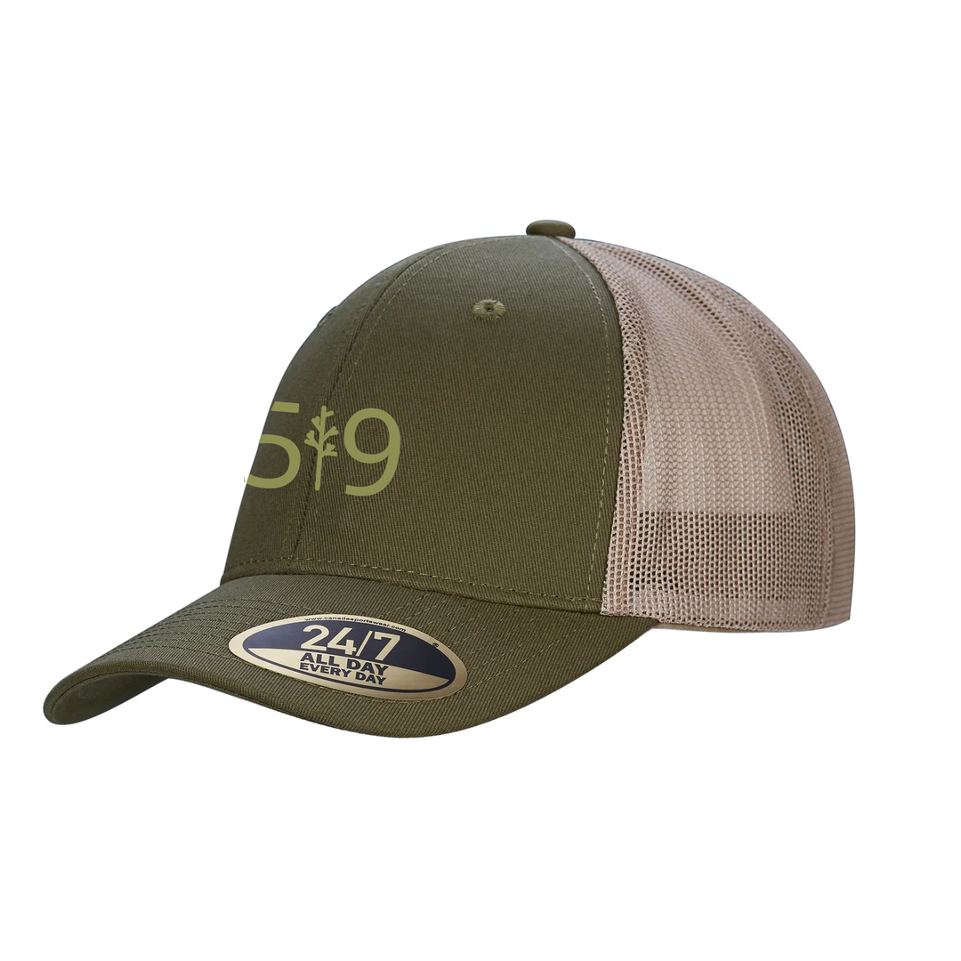 519 CLASSIC EMBROIDERED TRUCKER CAP