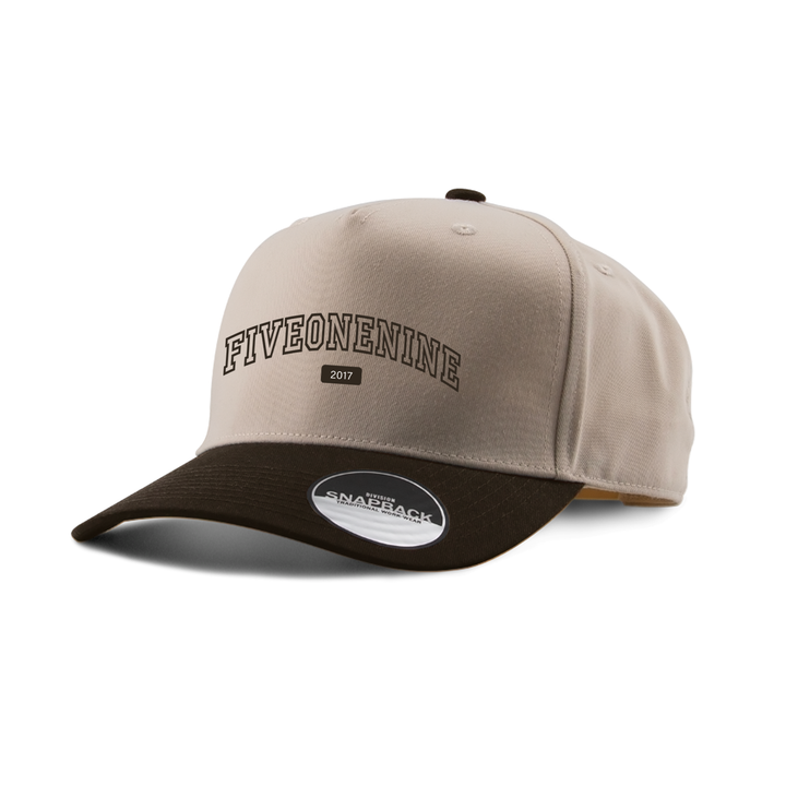 FIVEONENINE VARSITY EMBROIDERED TWO-TONE PANEL CAP