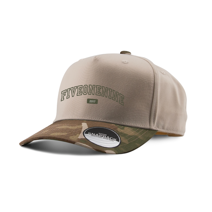 FIVEONENINE VARSITY EMBROIDERED TWO-TONE PANEL CAP