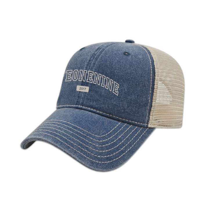 FIVEONENINE VARSITY EMBROIDERED VINTAGE TRUCKER CAP