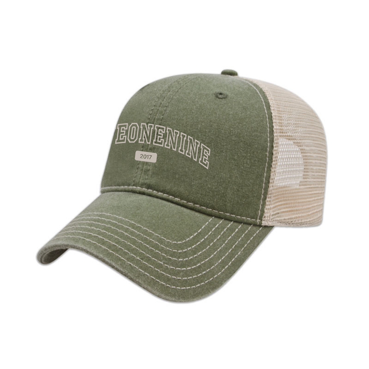 FIVEONENINE VARSITY EMBROIDERED VINTAGE TRUCKER CAP