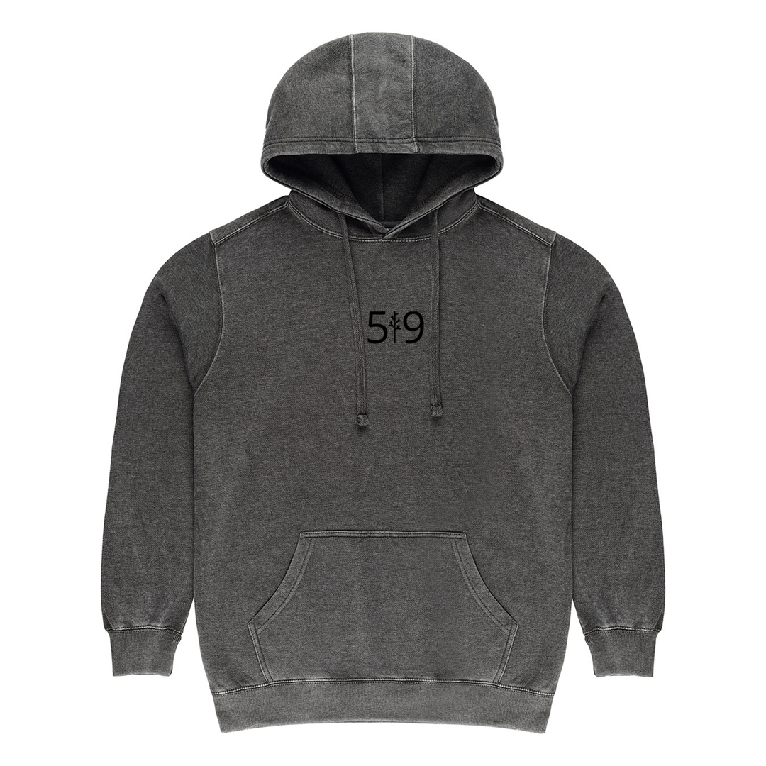 519 LIMITED EDITION EMBROIDERED VINTAGE HOODIE (UNISEX)