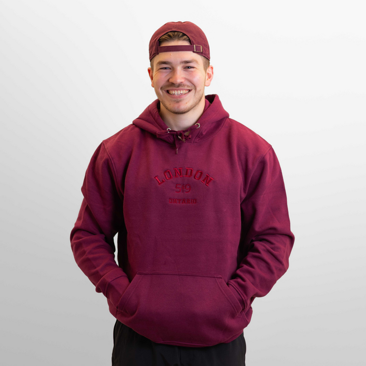 CUSTOMIZABLE CITY EMBROIDERED HOODIE (UNISEX)