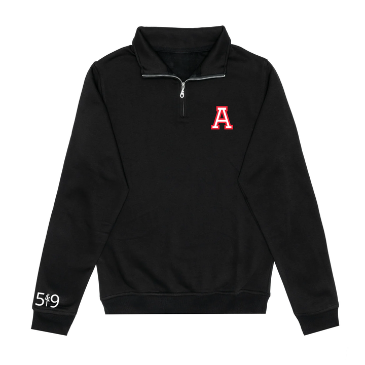 STA EMBROIDERED 1/4 ZIP (UNISEX)