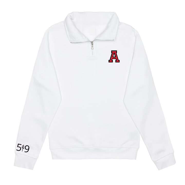 STA EMBROIDERED 1/4 ZIP (UNISEX)
