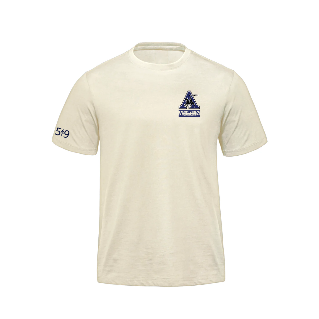 ASSUMPTION CLASSIC EMBLEM PREMIUM TEE (MENS)