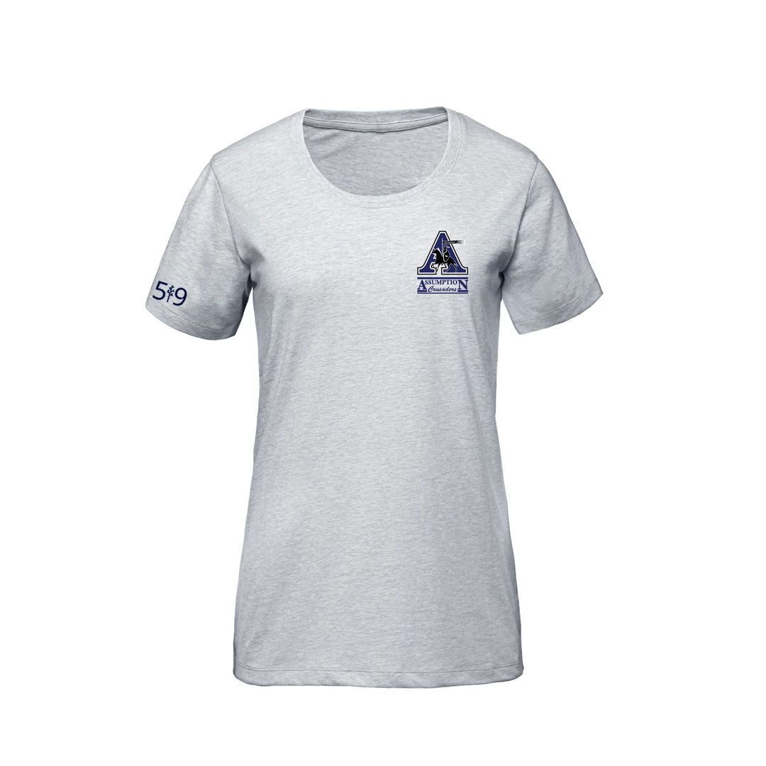 ASSUMPTION CLASSIC EMBLEM PREMIUM TEE (WOMENS)