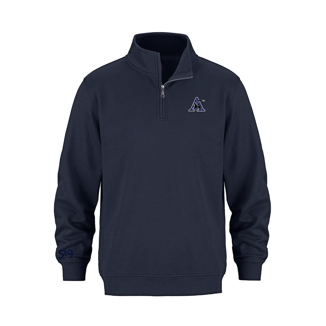 ASSUMPTION EMBROIDERED 1/4 ZIP (UNISEX)
