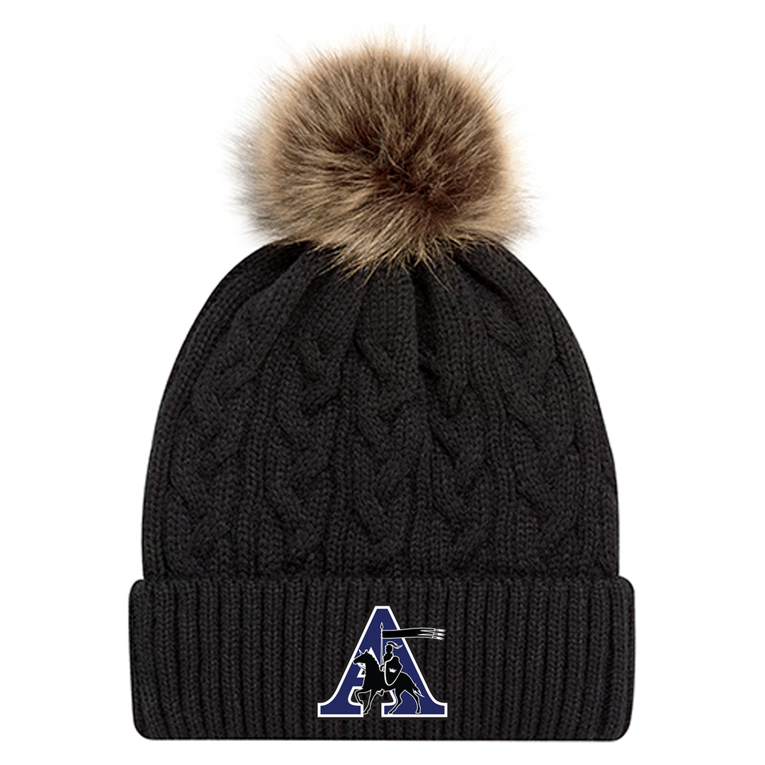 ASSUMPTION EMBROIDERED FAUX FUR TOQUE