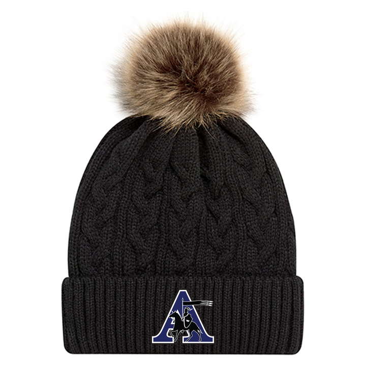 ASSUMPTION EMBROIDERED FAUX FUR TOQUE