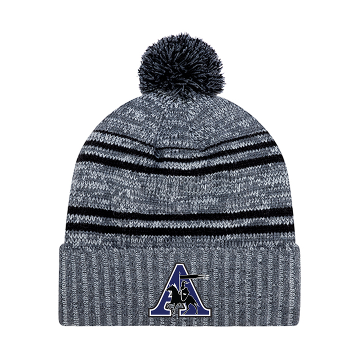ASSUMPTION EMBROIDERED POM-POM TOQUE