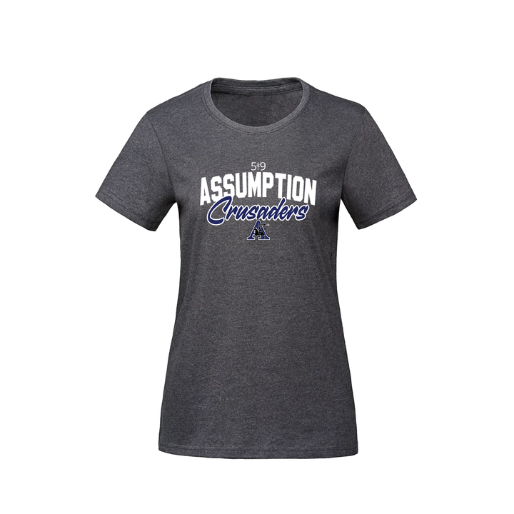 ASSUMPTION SIGNATURE TEE (WOMENS)