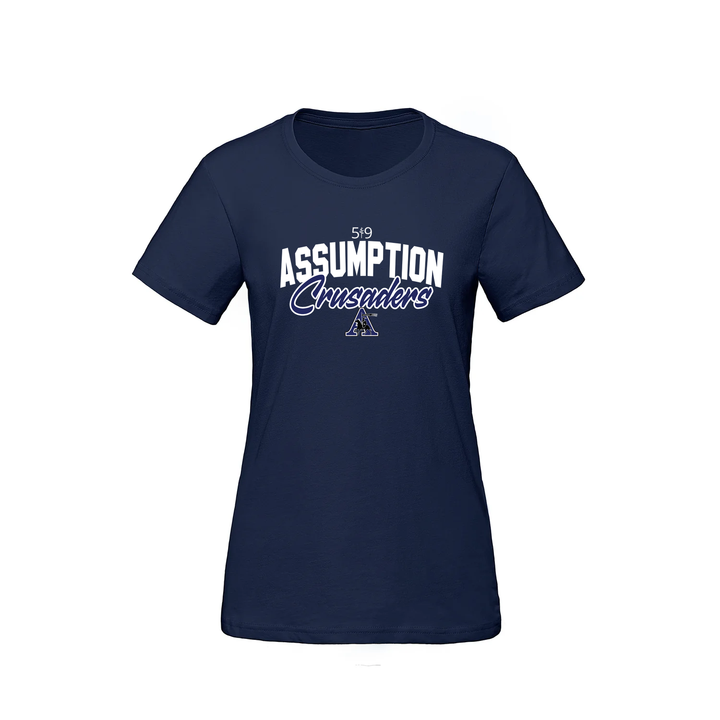 ASSUMPTION SIGNATURE TEE (WOMENS)