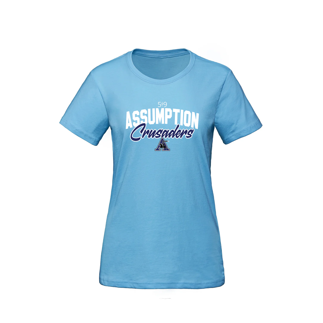 ASSUMPTION SIGNATURE TEE (WOMENS)