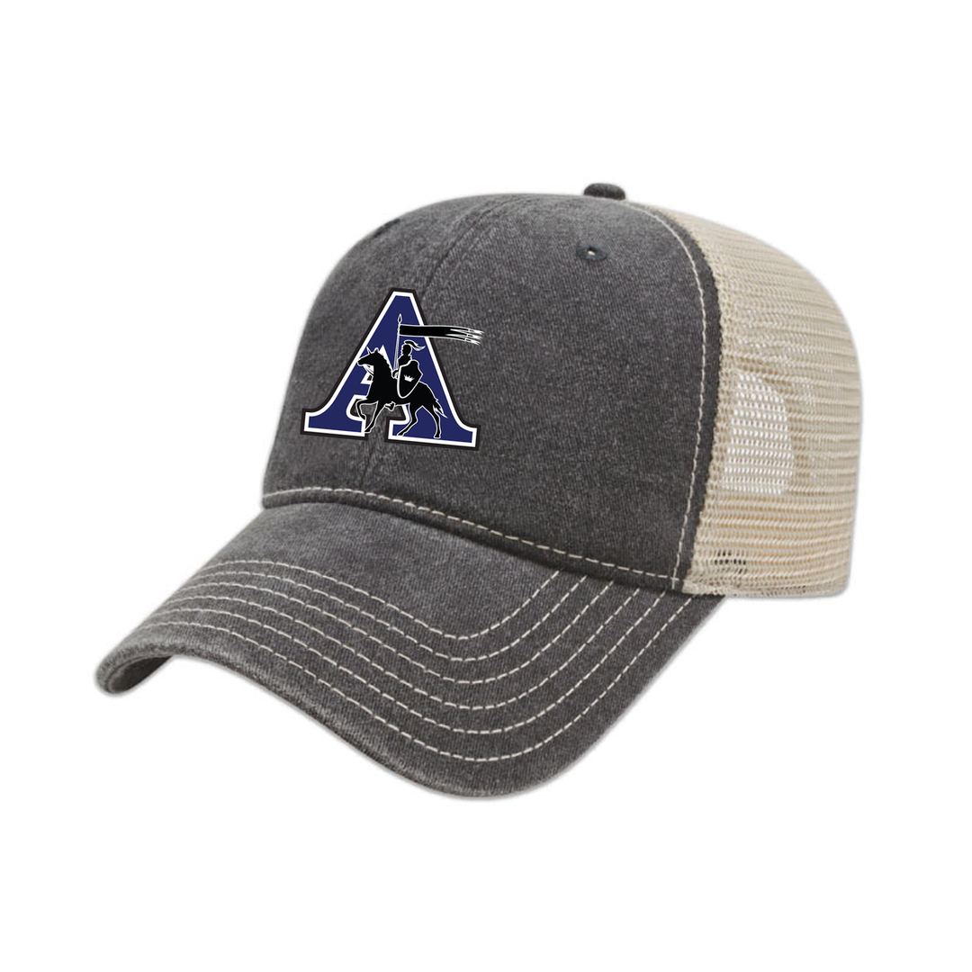 ASSUMPTION EMBROIDERED VINTAGE TRUCKER CAP