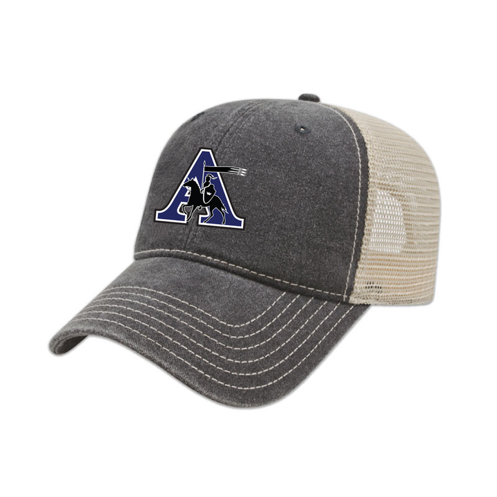 ASSUMPTION EMBROIDERED VINTAGE TRUCKER CAP