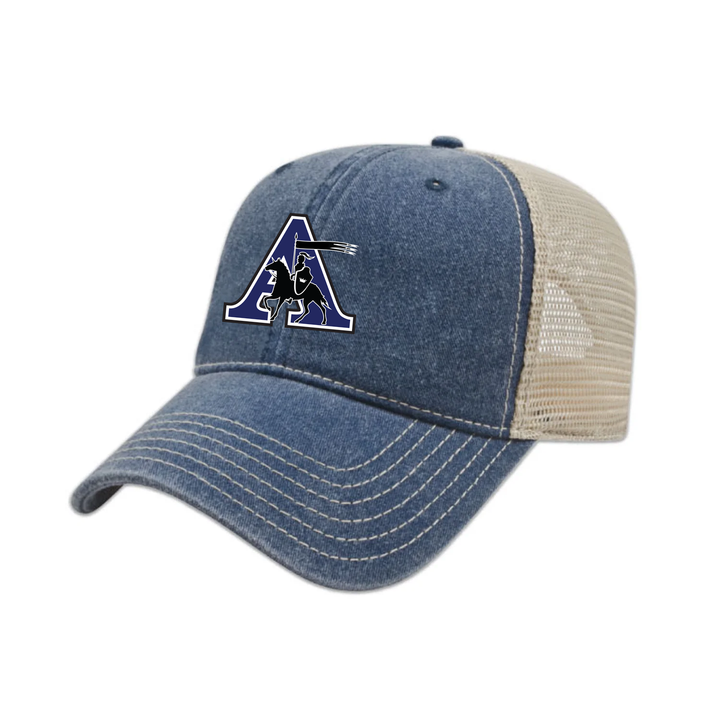 ASSUMPTION EMBROIDERED VINTAGE TRUCKER CAP