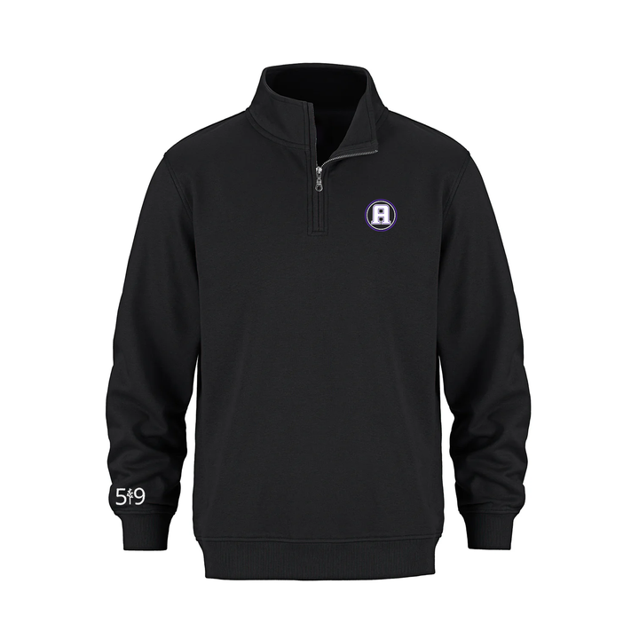 ASHLEY OAKS EMBROIDERED 1/4 ZIP (UNISEX)
