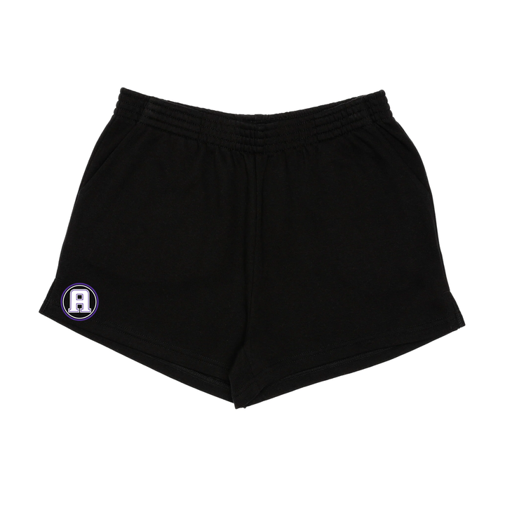 ASHLEY OAKS EMBROIDERED SWEAT SHORTS (WOMENS)