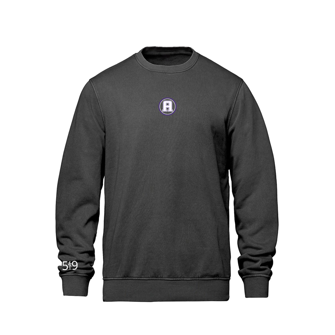 ASHLEY OAKS EMBROIDERED RETRO CREW (UNISEX)