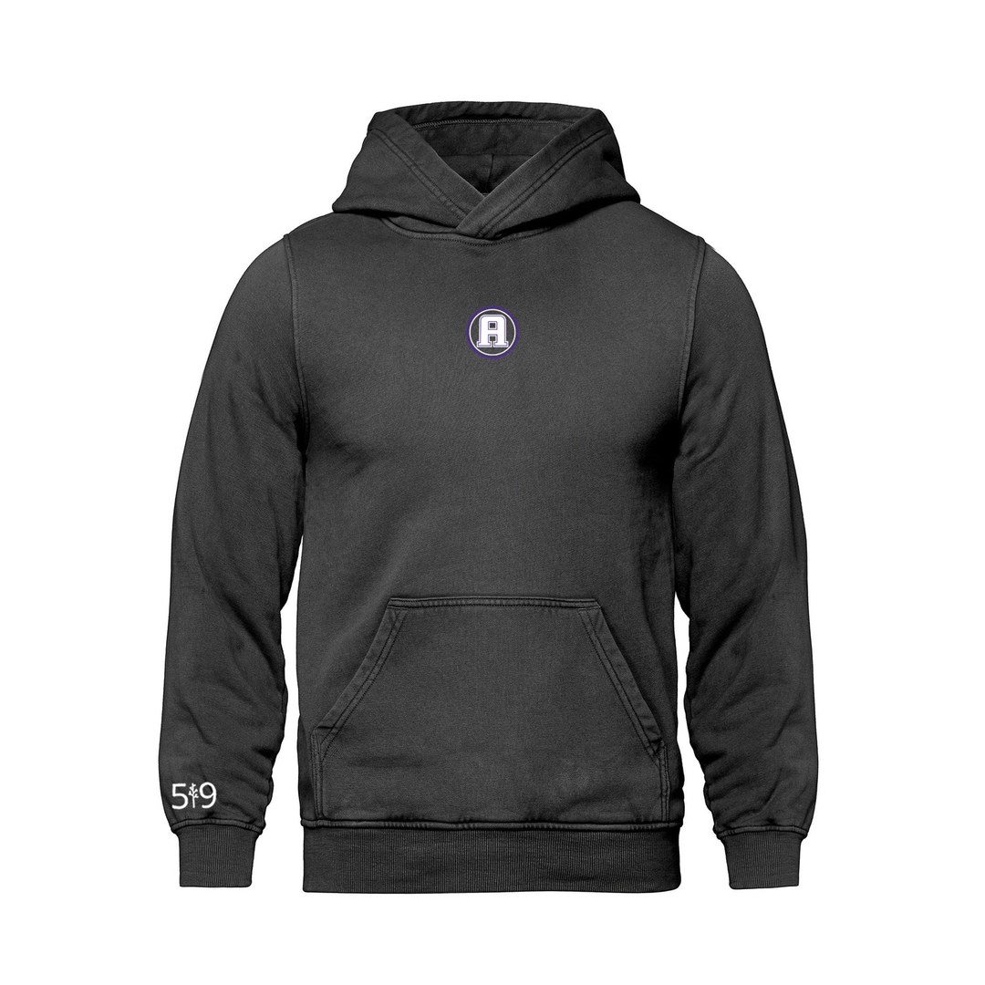 ASHLEY OAKS EMBROIDERED RETRO HOODIE (UNISEX)