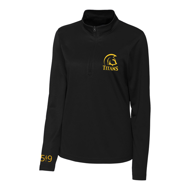 CENTRAL ELGIN CLASSIC ATHLETIC 1/4 ZIP (WOMENS)