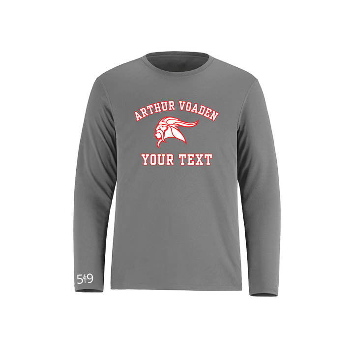 ARTHUR VOADEN CUSTOMIZABLE ATHLETIC LONG SLEEVE (UNISEX)