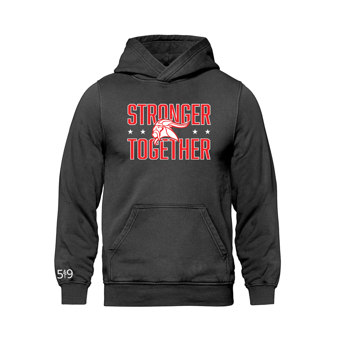 ARTHUR VOADEN STRONGER TOGETHER RETRO HOODIE (UNISEX)