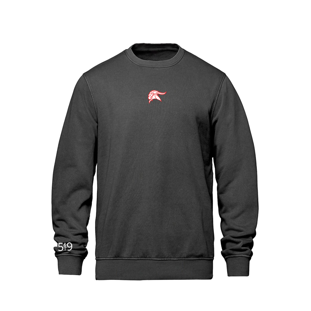ARTHUR VOADEN EMBROIDERED RETRO CREW (UNISEX)