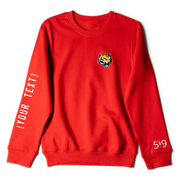 SAUNDERS SLEEVE LOGO TEAM CREWNECK (UNISEX)