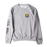 SAUNDERS SLEEVE LOGO TEAM CREWNECK (UNISEX)