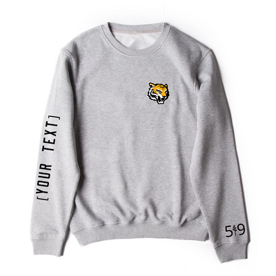 SAUNDERS SLEEVE LOGO TEAM CREWNECK (UNISEX)