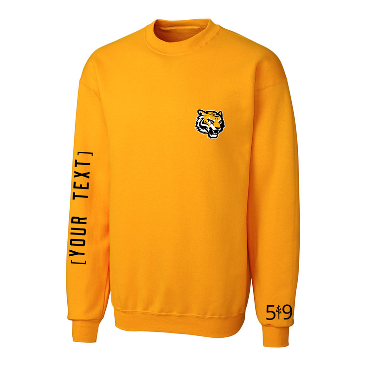 SAUNDERS SLEEVE LOGO TEAM CREWNECK (UNISEX)