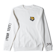 SAUNDERS SLEEVE LOGO TEAM CREWNECK (UNISEX)