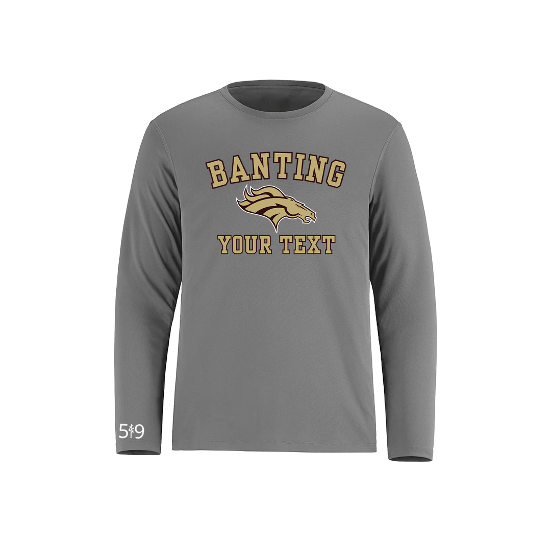 BANTING CUSTOMIZABLE ATHLETIC LONG SLEEVE (UNISEX)